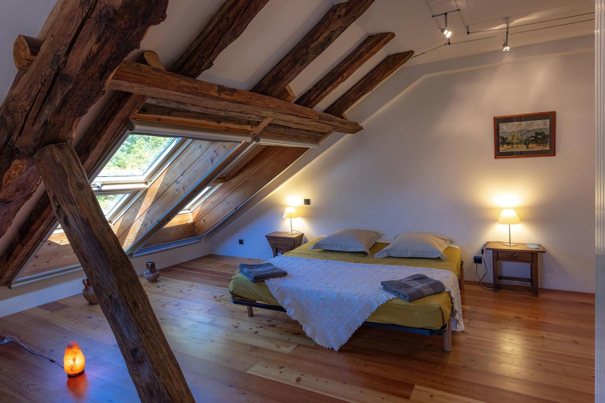Bed and Breakfast La Ferme De Beaute Chateauroux-les-Alpes Exterior foto