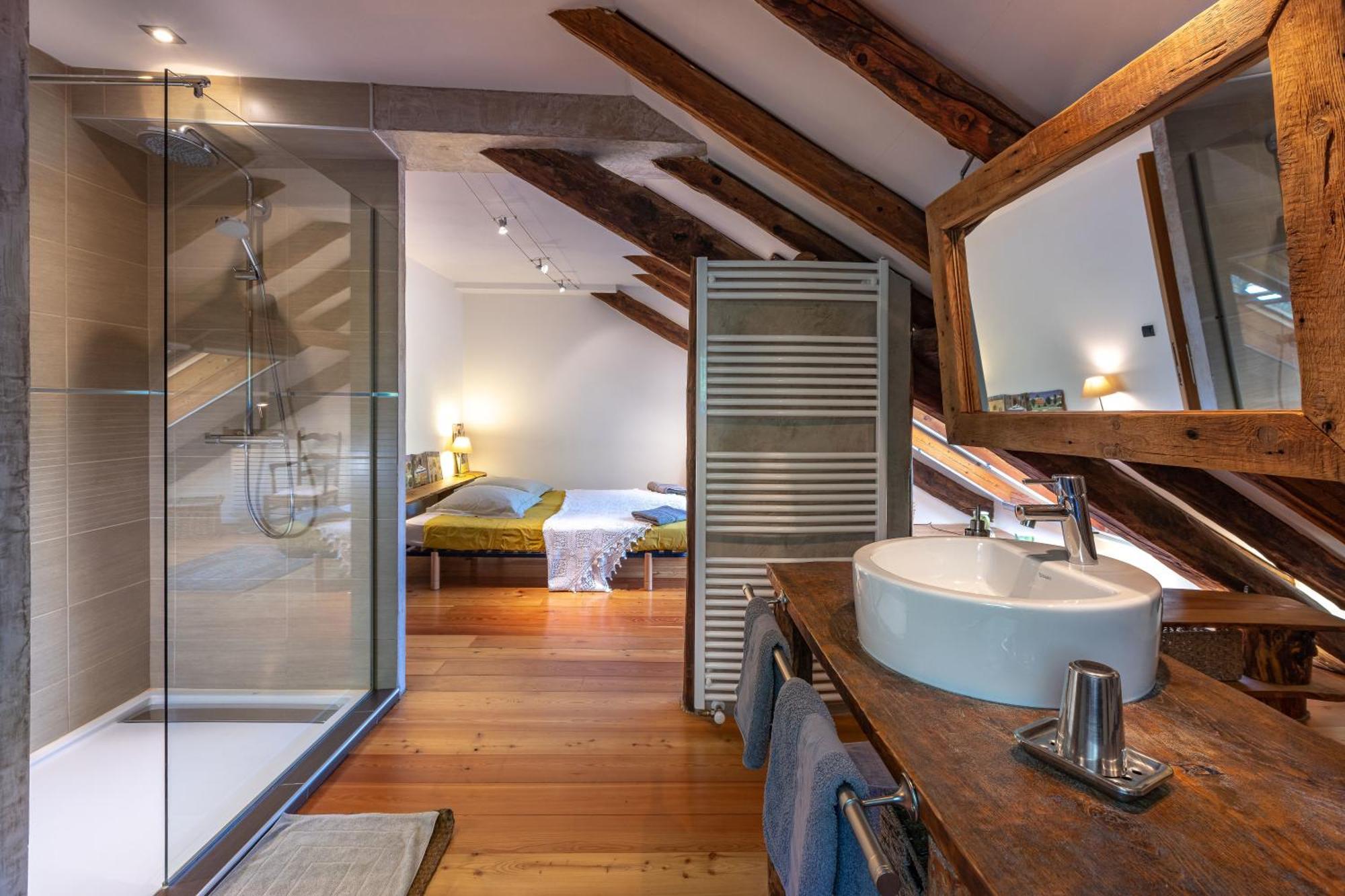 Bed and Breakfast La Ferme De Beaute Chateauroux-les-Alpes Exterior foto