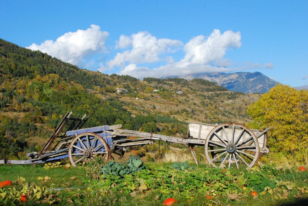 Bed and Breakfast La Ferme De Beaute Chateauroux-les-Alpes Exterior foto